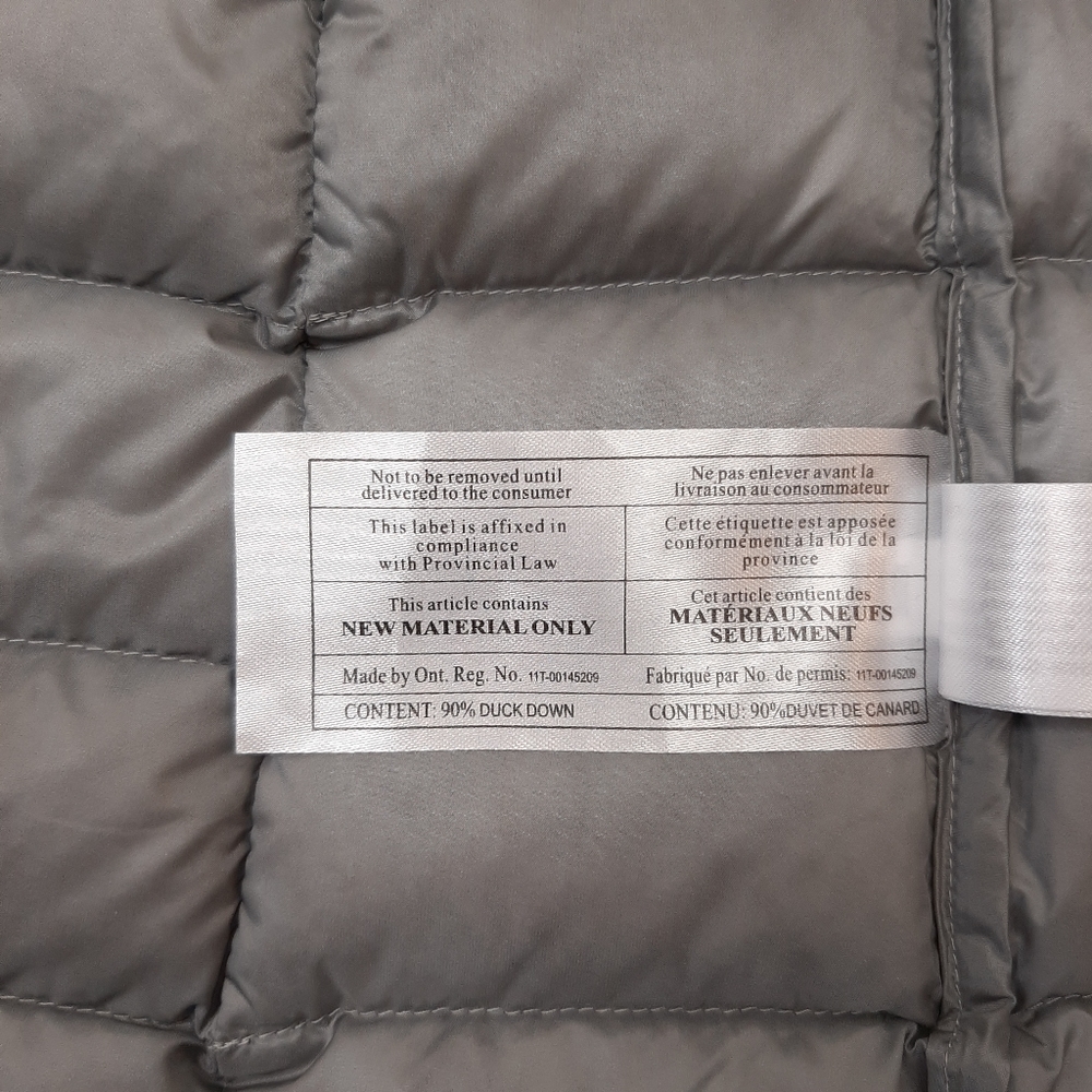 Ariat Ideal Down Lightweight Gilet Size Small Grey Animal Print Equestrian - Picture 16 of 16